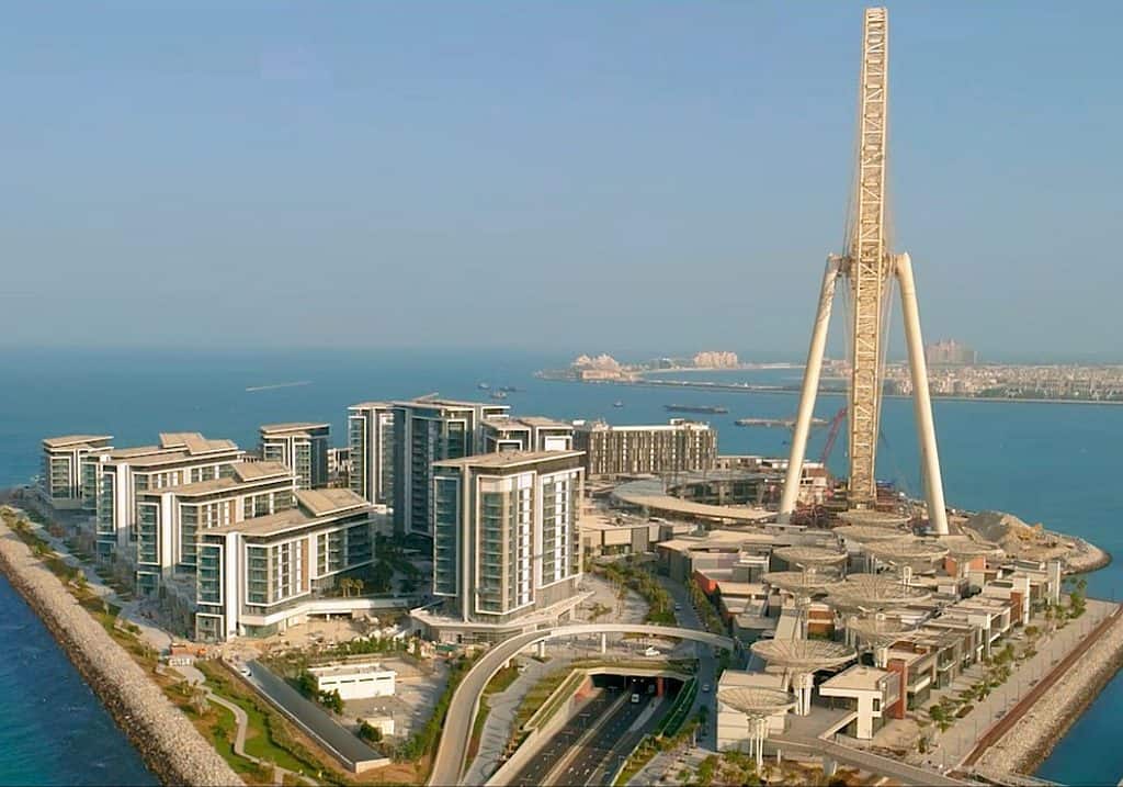 Neue Attraktion Bluewaters Island Dubai Dubai.de