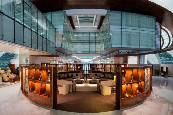 Neue Emirates Business Class Lounge