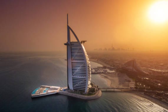 Burj Al Arab mit neuer Terrasse