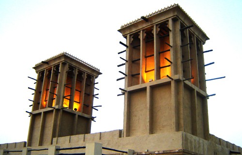 Dubai Geschichte Bastakiya Dubai Geschichte Windturm
