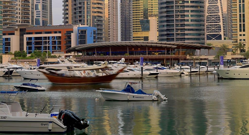 Dubai neuer Hafen Harbour