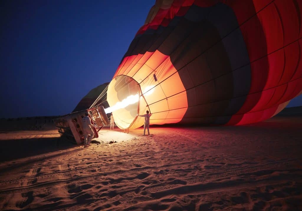 Ausflug Ballonfahrt in Dubai