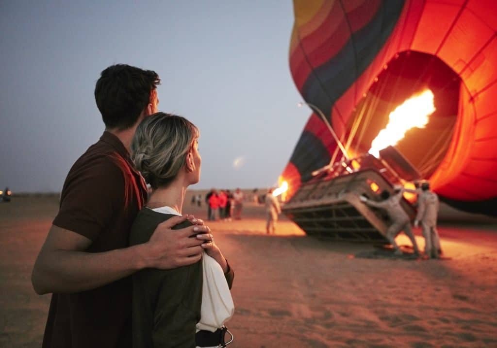 Ballonfahrt in Dubai