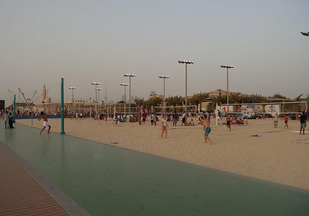 Kite Beach Dubai Beachvolleyball