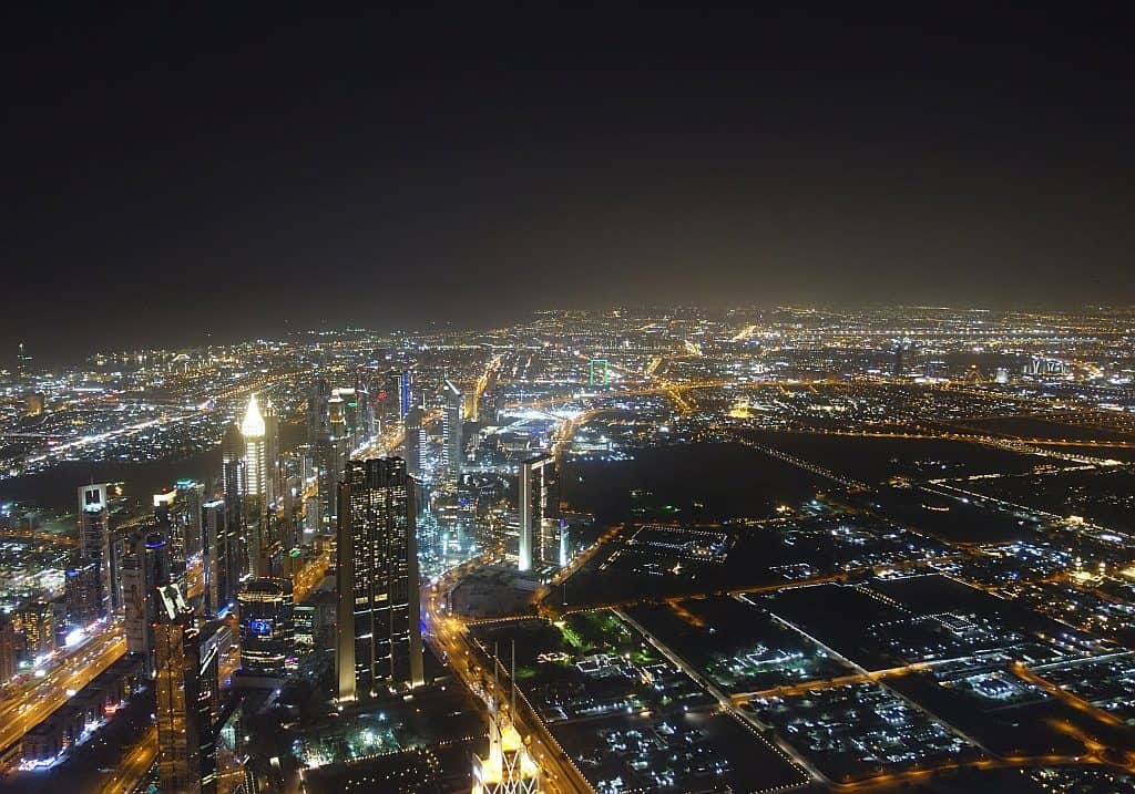 Sheikh Zayed Road Dubai Burj Khalifa