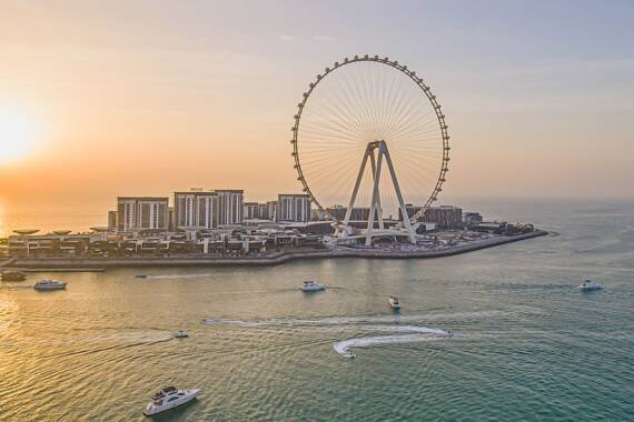 Ain Dubai & Co.: Reisetipps und Attraktionen auf Bluewaters Island Dubai