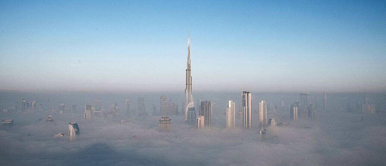 Burj Khalifa höchstes Gebäude Dubai