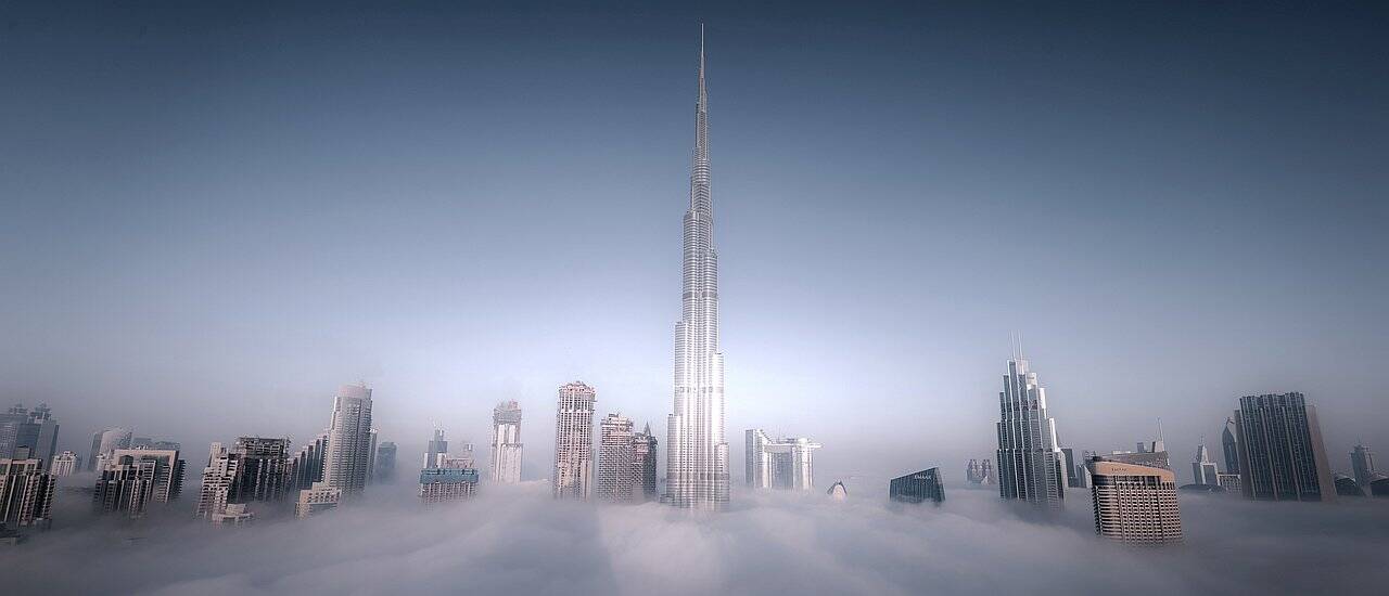 Burj Khalifa virtuell