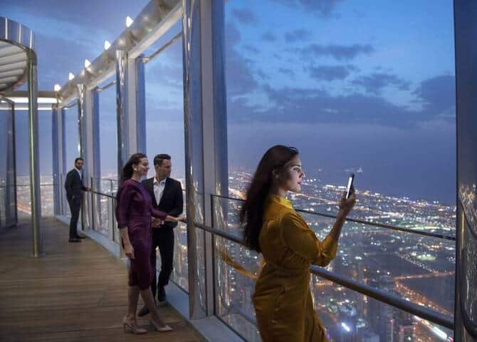 Ausscichtsplattform Burj Khalifa Dubai