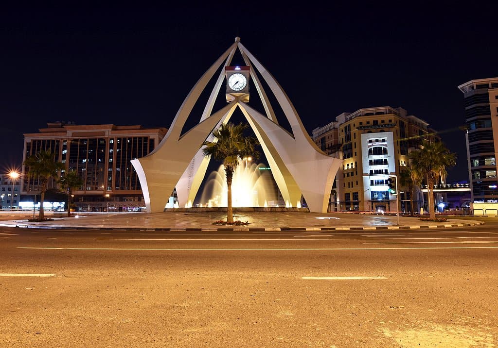 Uhrenturm in Deira, Dubai