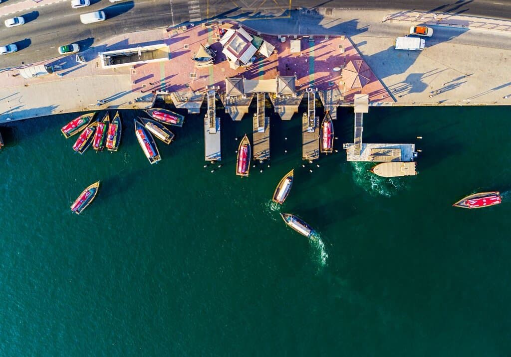 Dubai Creek Abra Transport