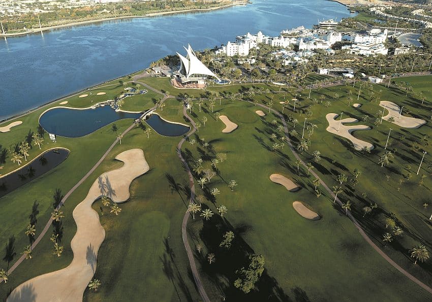Golfplatz am Dubai Creek