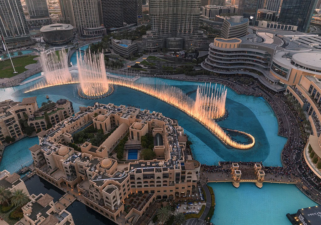 Dubai Downtown Fountain