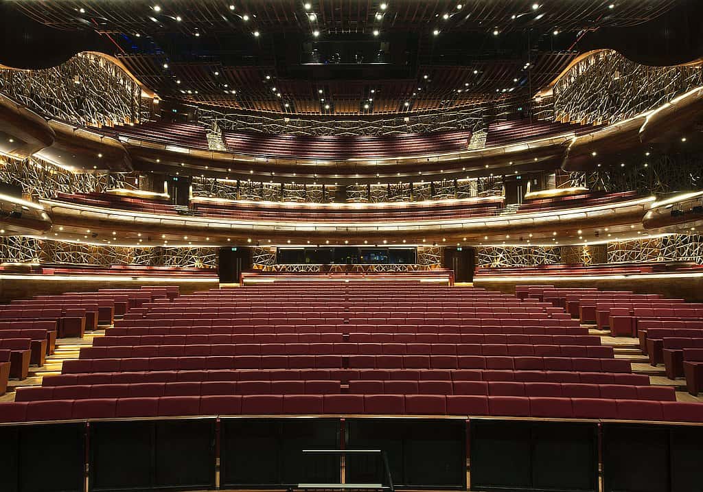 Saal der Dubai Opera