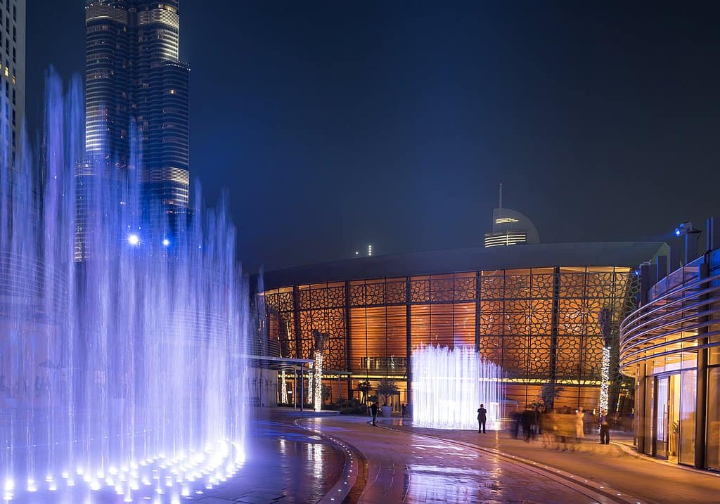 Außenfassade Dubai Opera