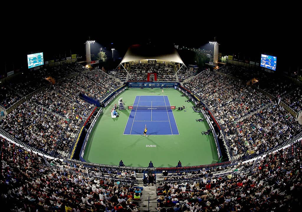 Dubai Tennis Championships, 18 Feb - 2 Mar 2024, Dubai Duty Free Tennis  Stadium