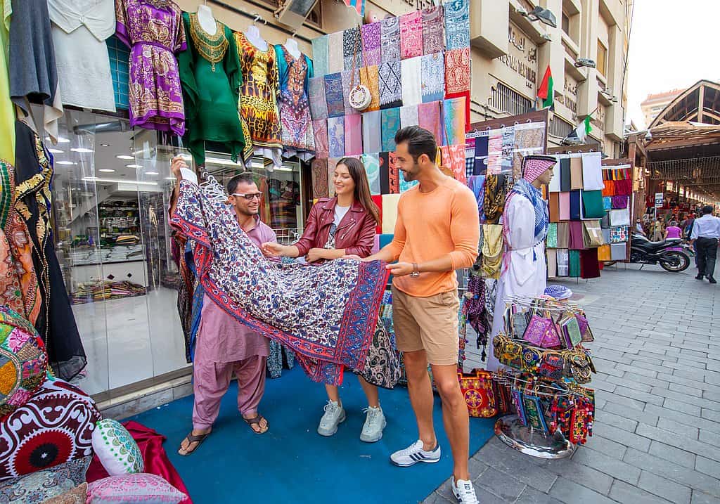 Feilschen Bur Dubai Souk 