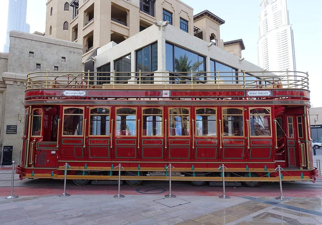 Dubai klassische Tram