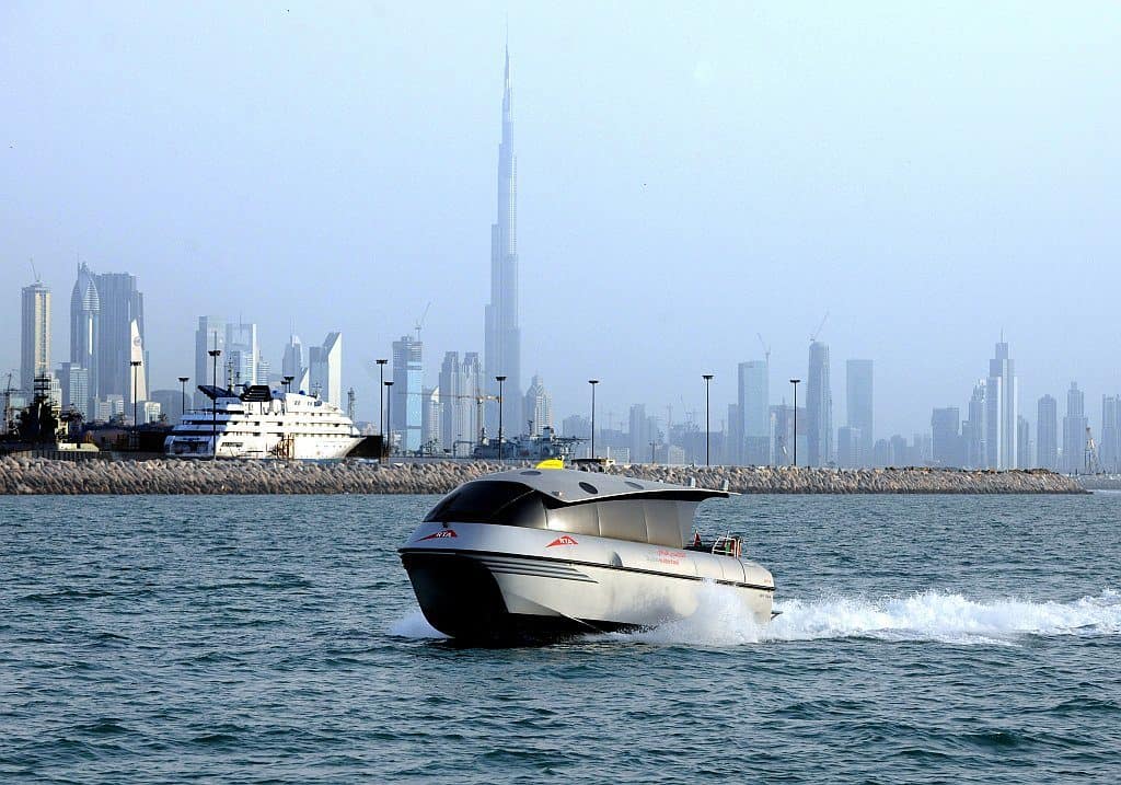 Wassertaxi in Dubai