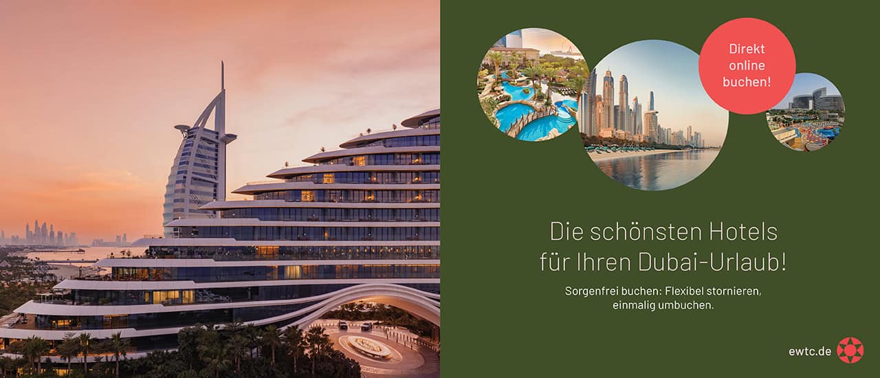 Mit EWTC die schönsten Hotels flexibel und sorgenfrei buchen