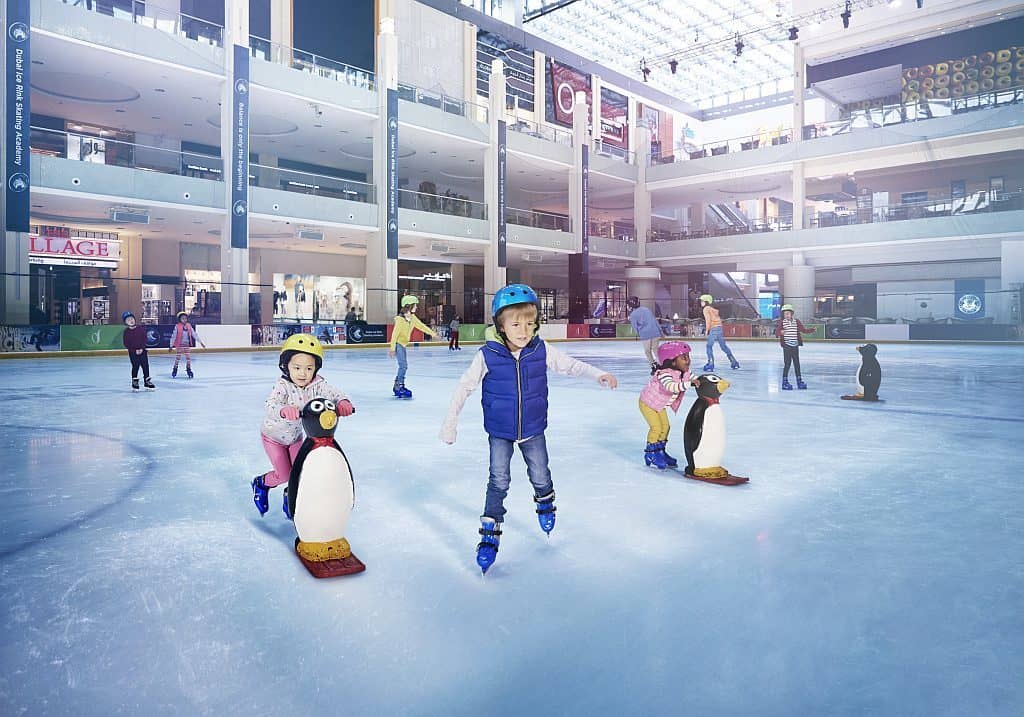 Eisbahn Dubai Mall