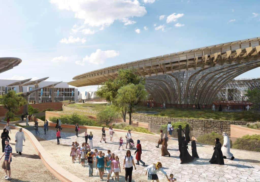 Expo 2020 nachhaltigkeit Pavillon
