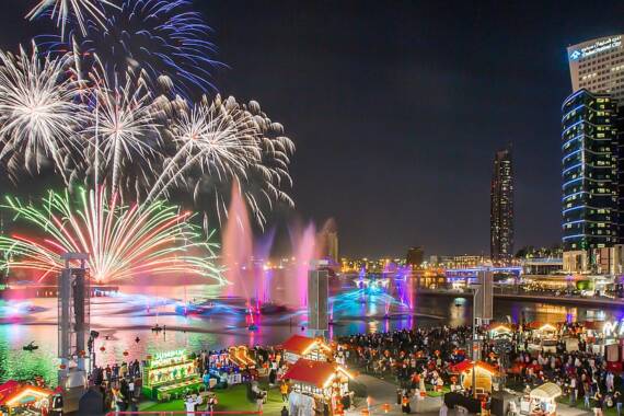 Dubai Festival City: Ein Stadtteil voller Unterhaltung