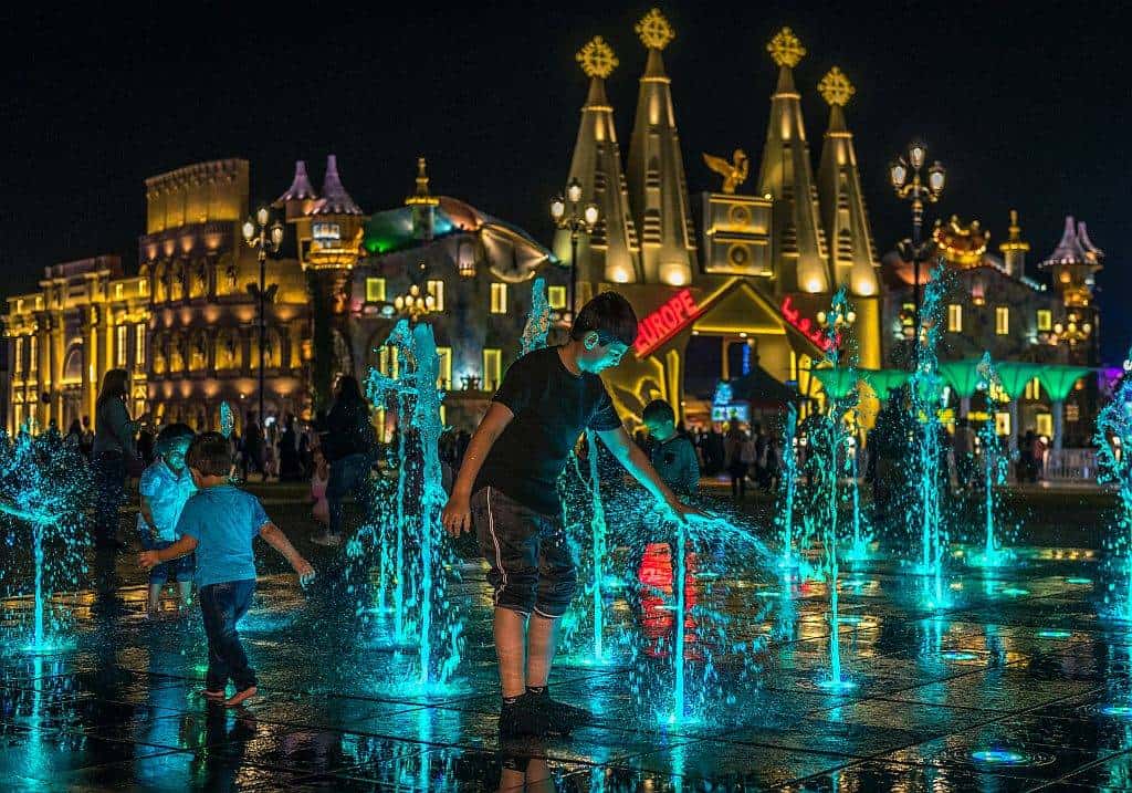 Global Village Dubai Springbrunnen