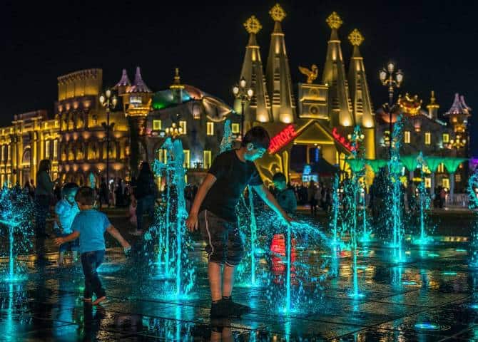 Global Village Dubai Springbrunnen
