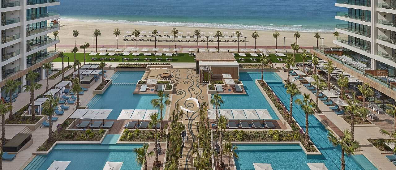 Hauptpool Mandarin Oriental Dubai