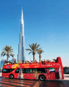 Dubai Busfahrt 