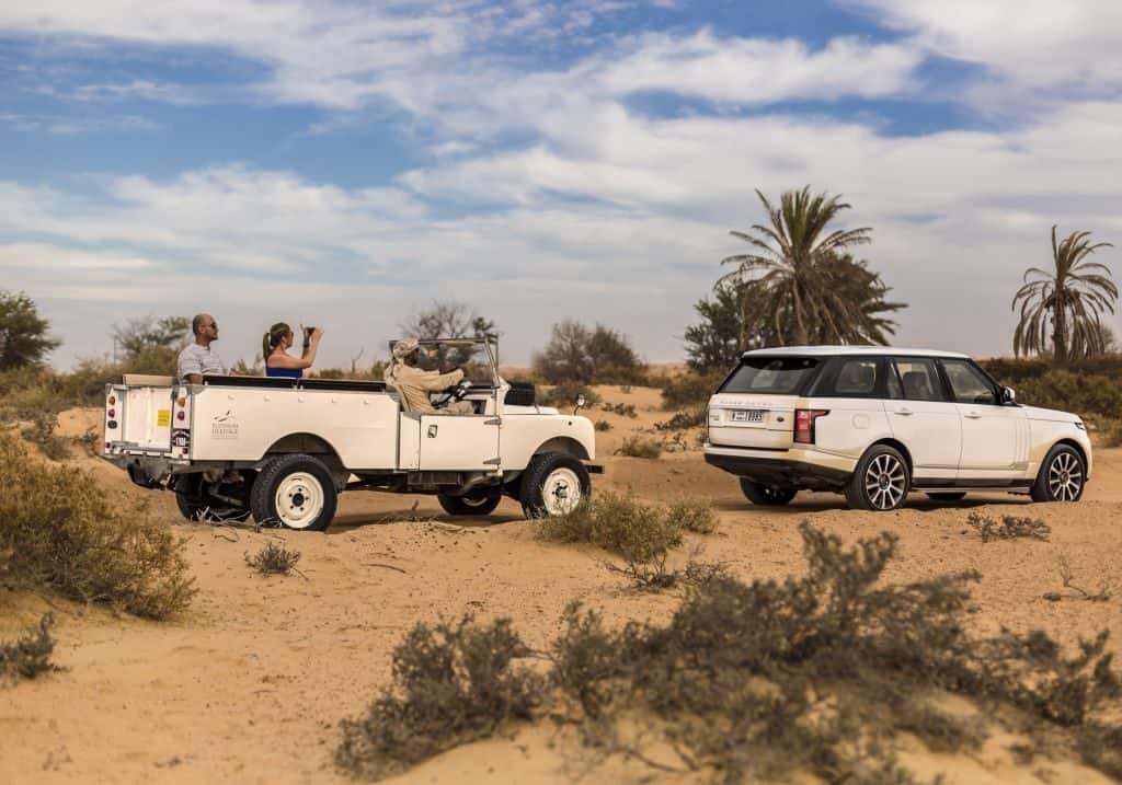 Land Rover Dubai Wüste