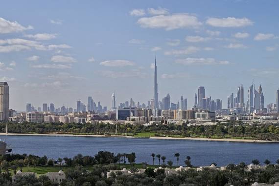 Dubai Creek Skyline