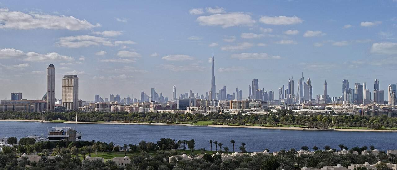 Dubai Creek Skyline