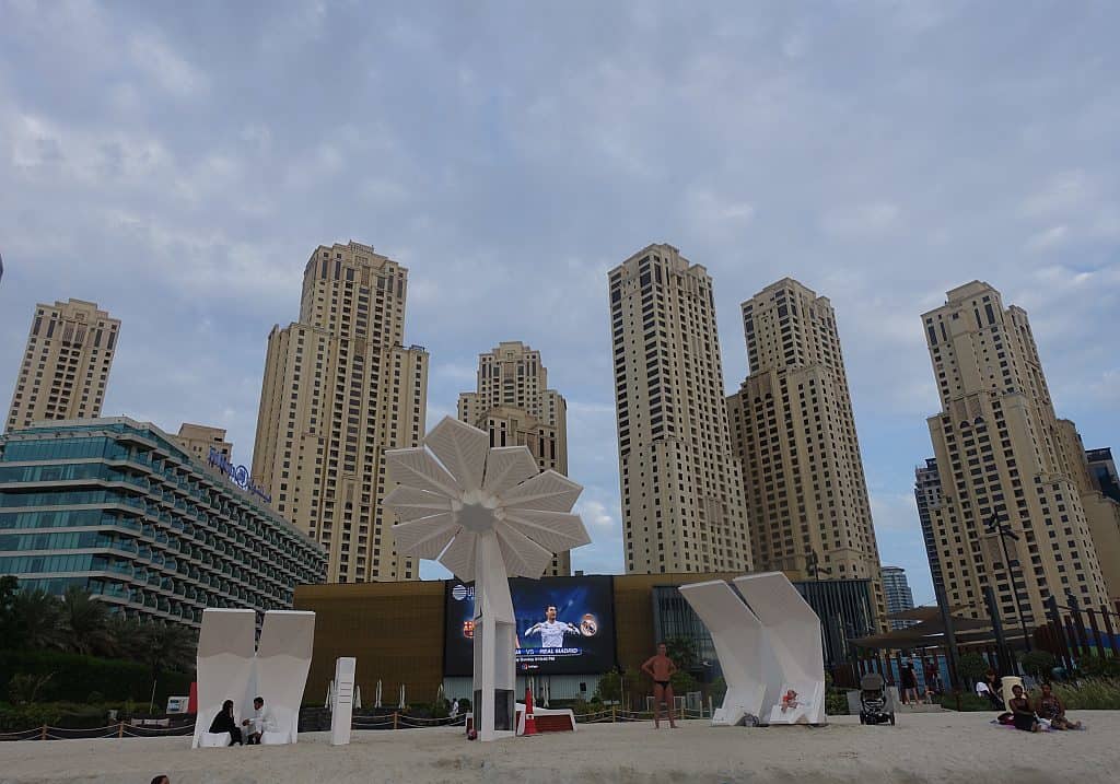 Smart Palm JBR Beach öffentliche Strände Dubai