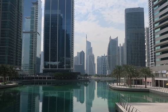 Ein Stadtteil im Portrait: Die Jumeirah Lake Towers