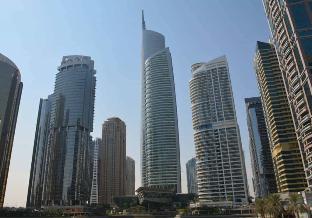 Jumeirah Lake Towers Dubais moderner Stadtteil