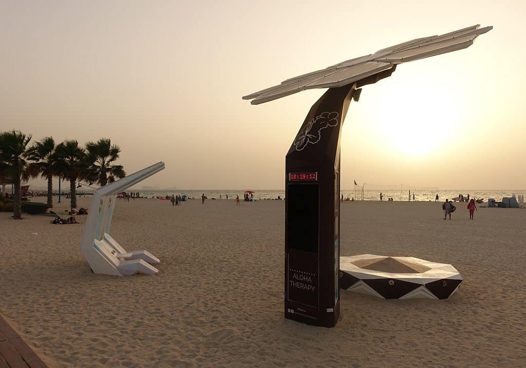 öffentliche Strände Dubai Kite Beach