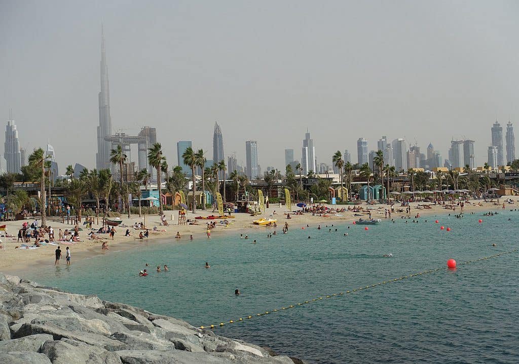 öffentliche Strände Dubai La Mer