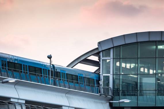 Dubai Metro: Erweiterung der Roten Linie