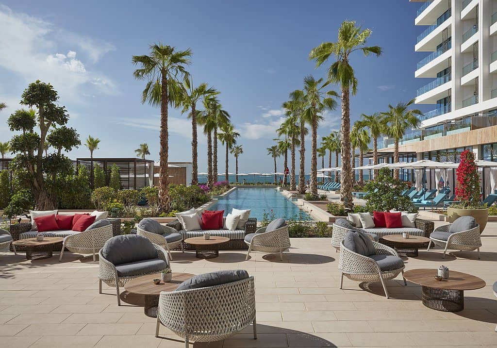 Poollandschaft Mandarin Oriental Dubai