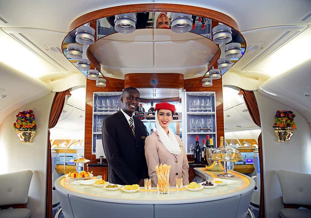 OnBoard Lounge Emirates A380