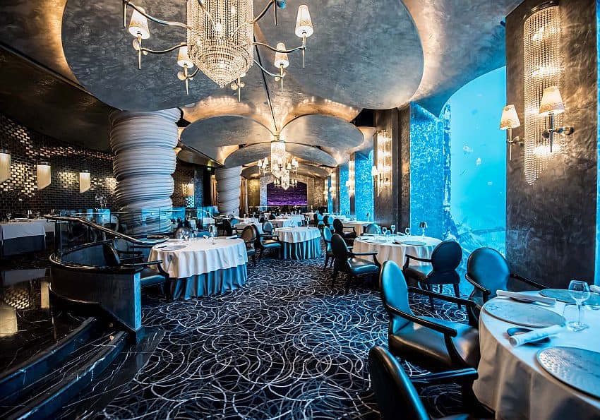 Ossiano Restaurant, Atlantis The Palm