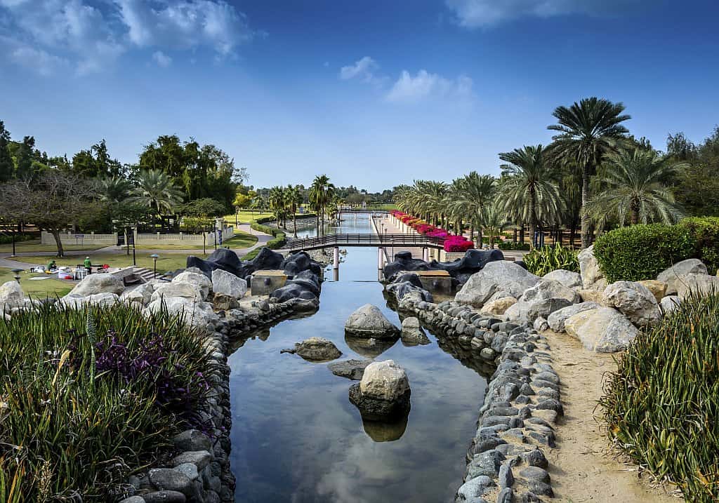 Wasserlauf im Safa Park