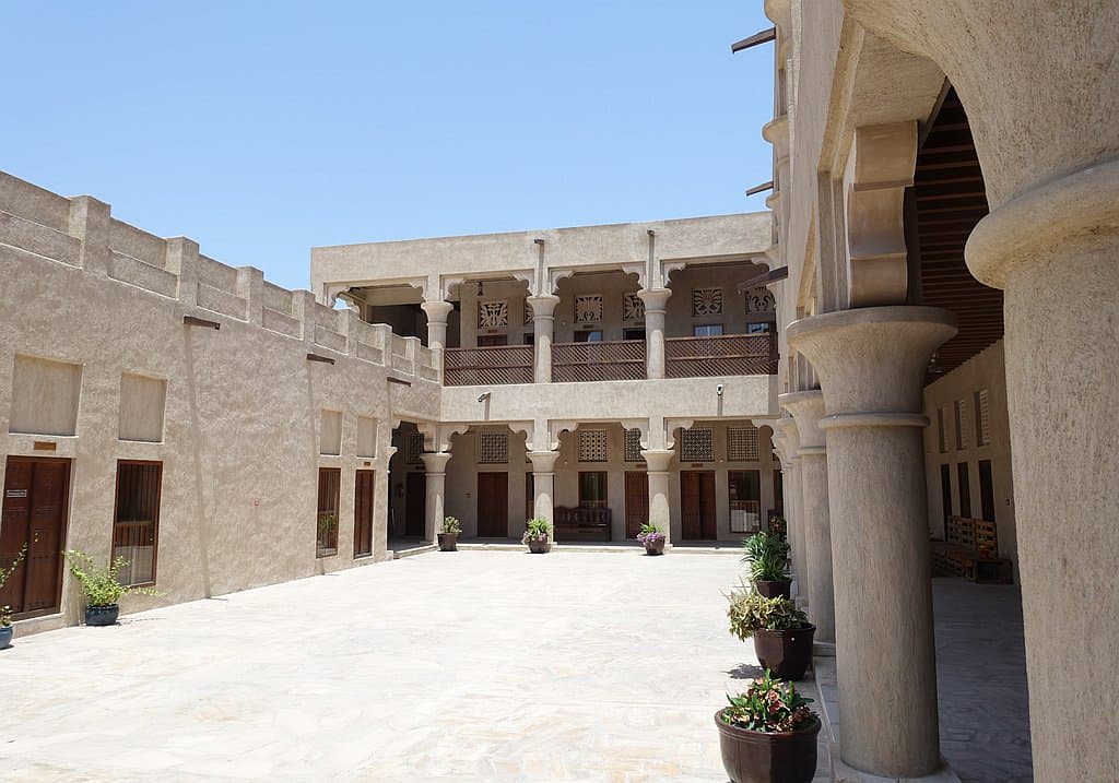 Al Shindagha Innenhof Dubai