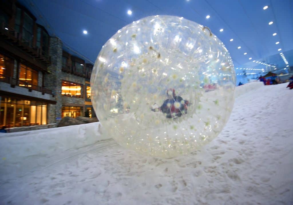 Zorbing Ski Dubai