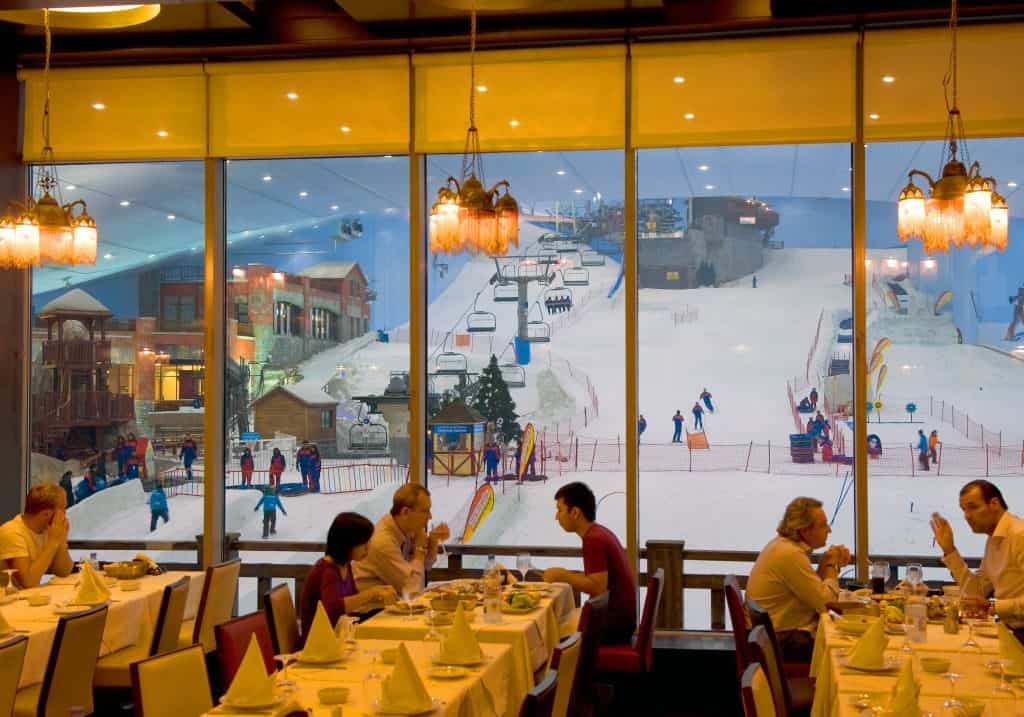 Restaurant in Ski Dubai