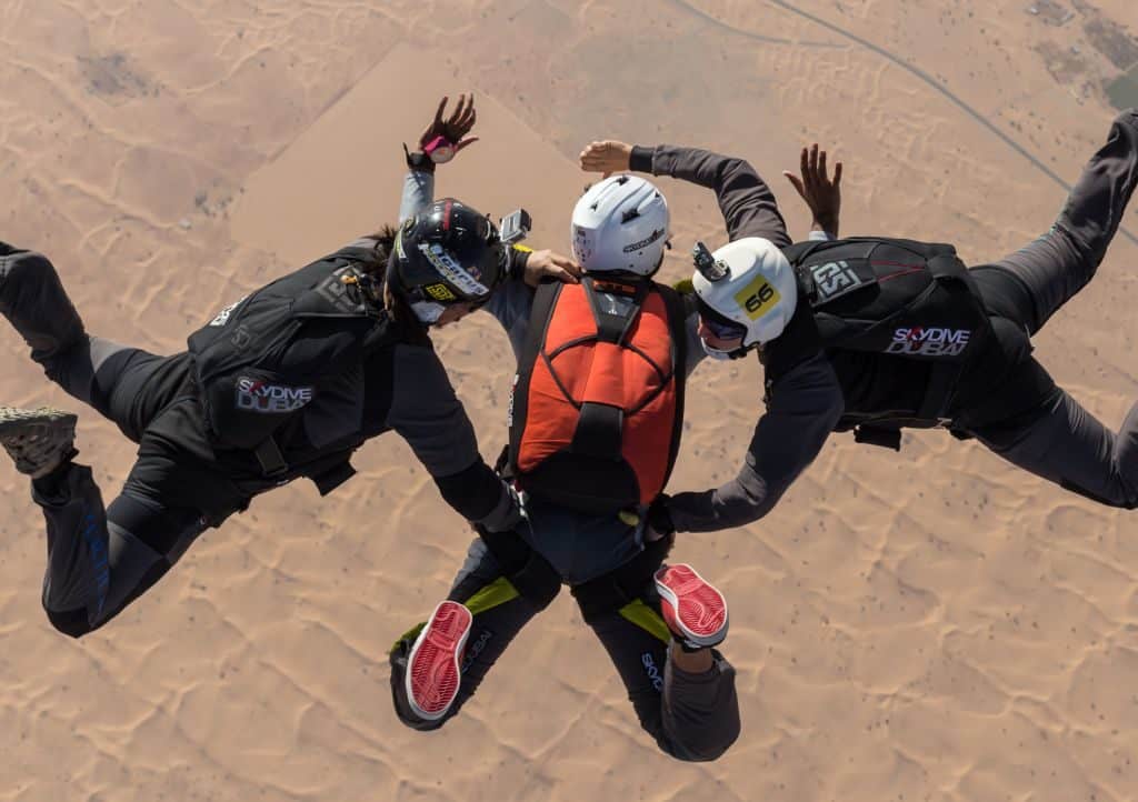 Skydive über Dubai