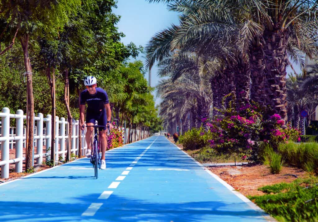 Fahrradweg Sustainable City Dubai