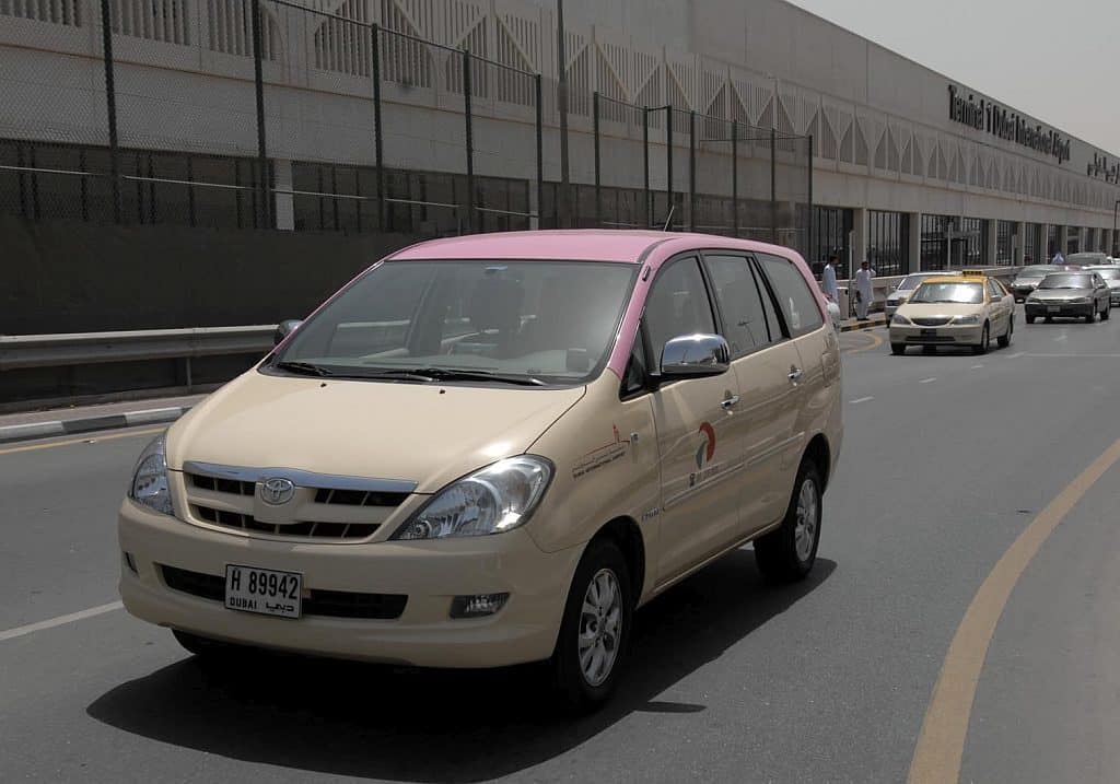 Taxi für Frauen in Dubai